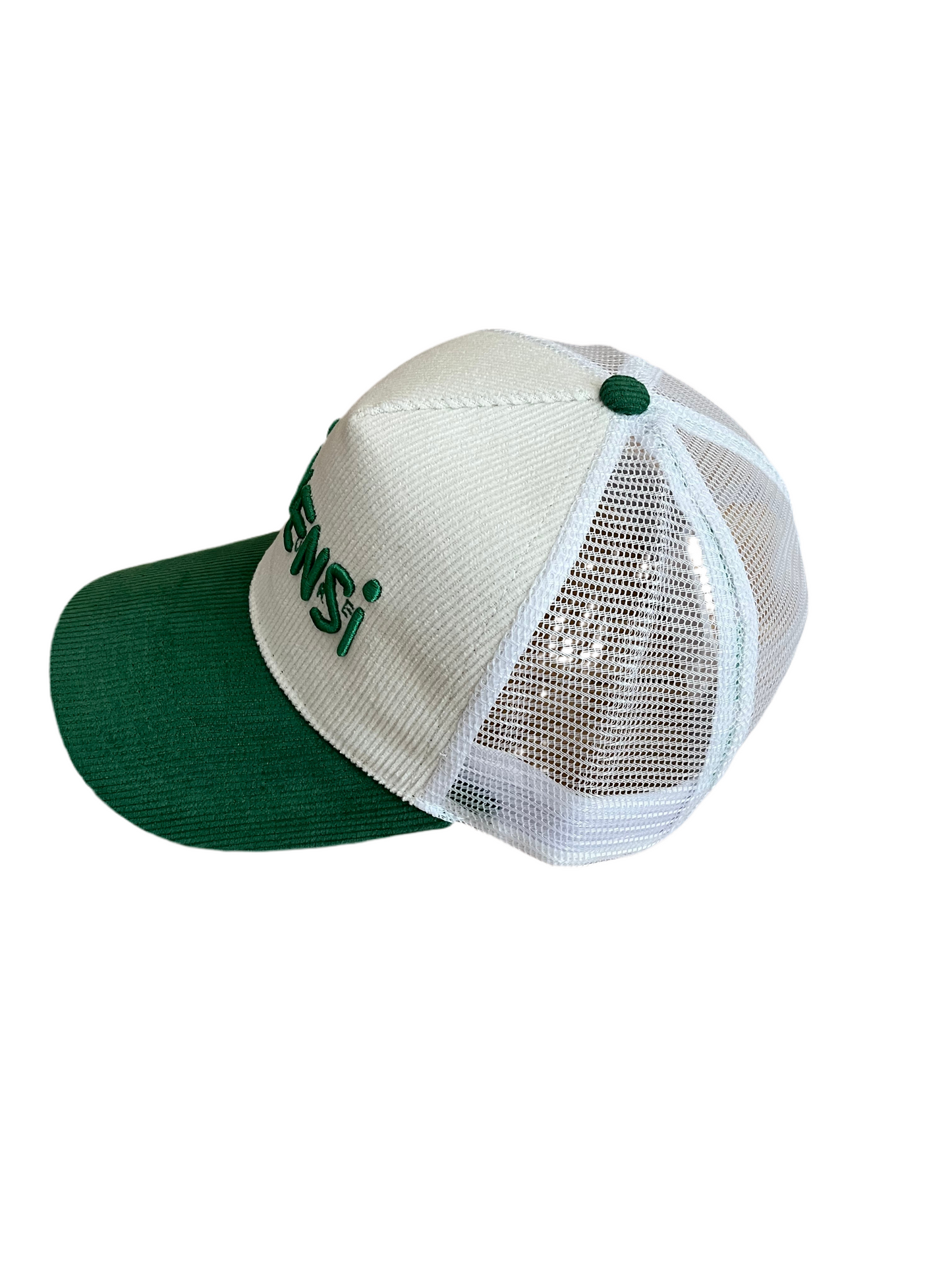 Keps Couture - Grön/vit